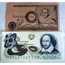 GREAT BRITAIN UK 2005 . EXPERIMENTAL NOTES . SPECIMEN